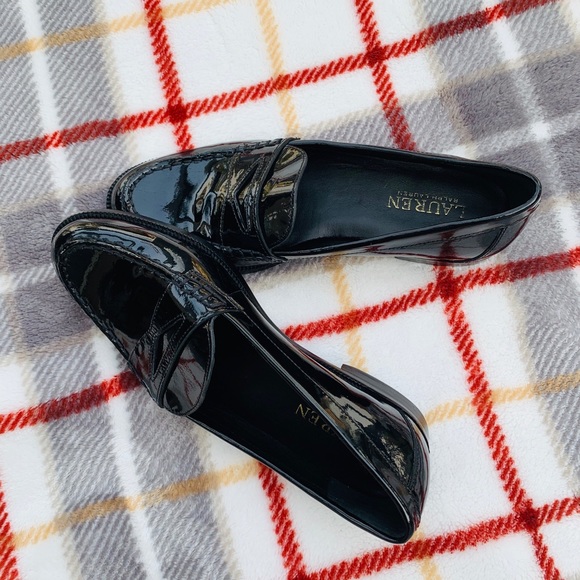 Ralph Lauren  Penny loafer women’s patent shoes - Picture 3 of 8